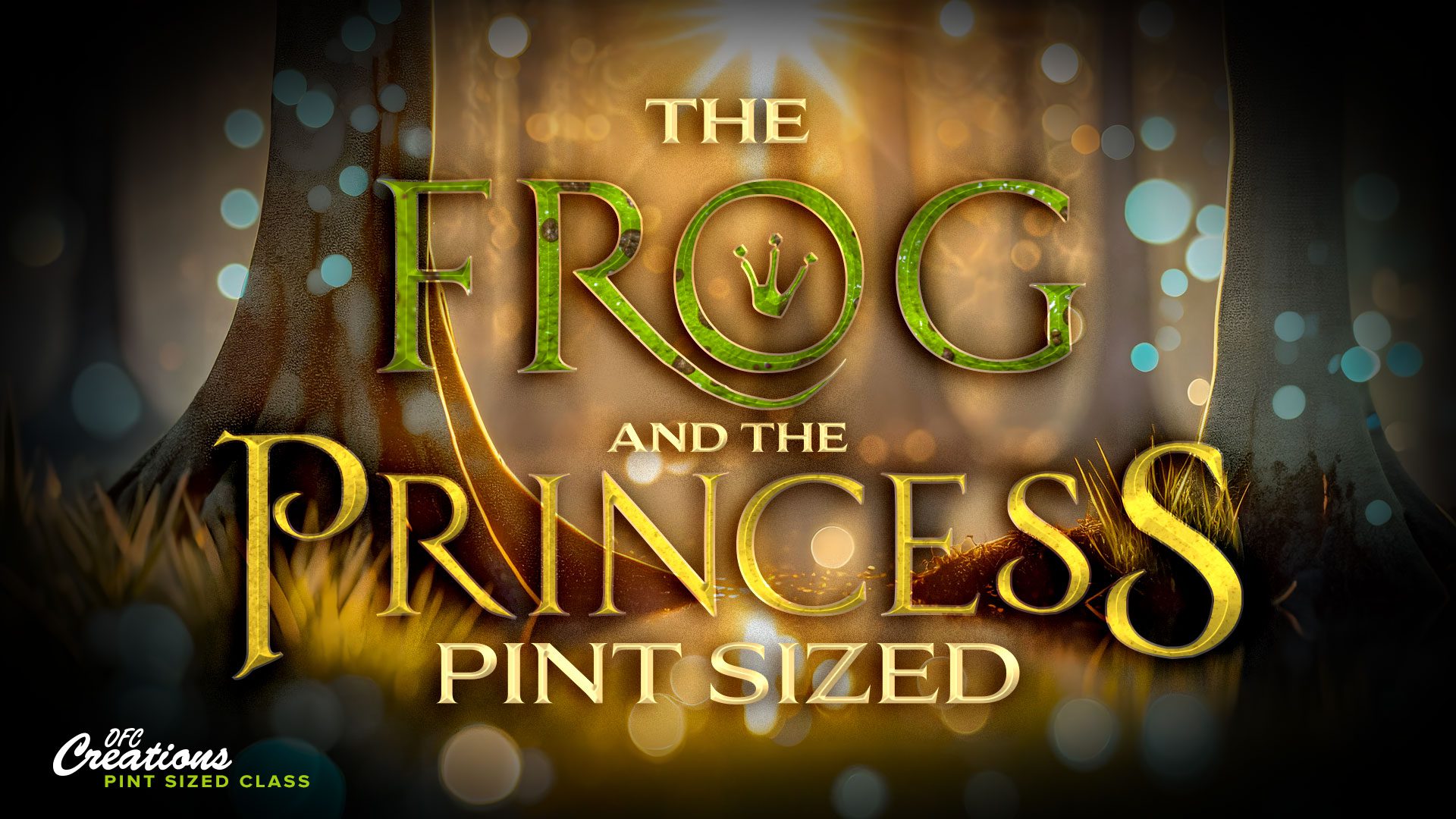 THE FROG AND THE PRINCESS PINT SIZED